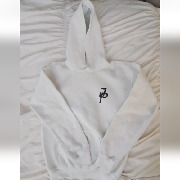 Jake Paul It’s Everyday Bro White Hoodie Sweatshirt Official Merch Small - Picture 4 of 5